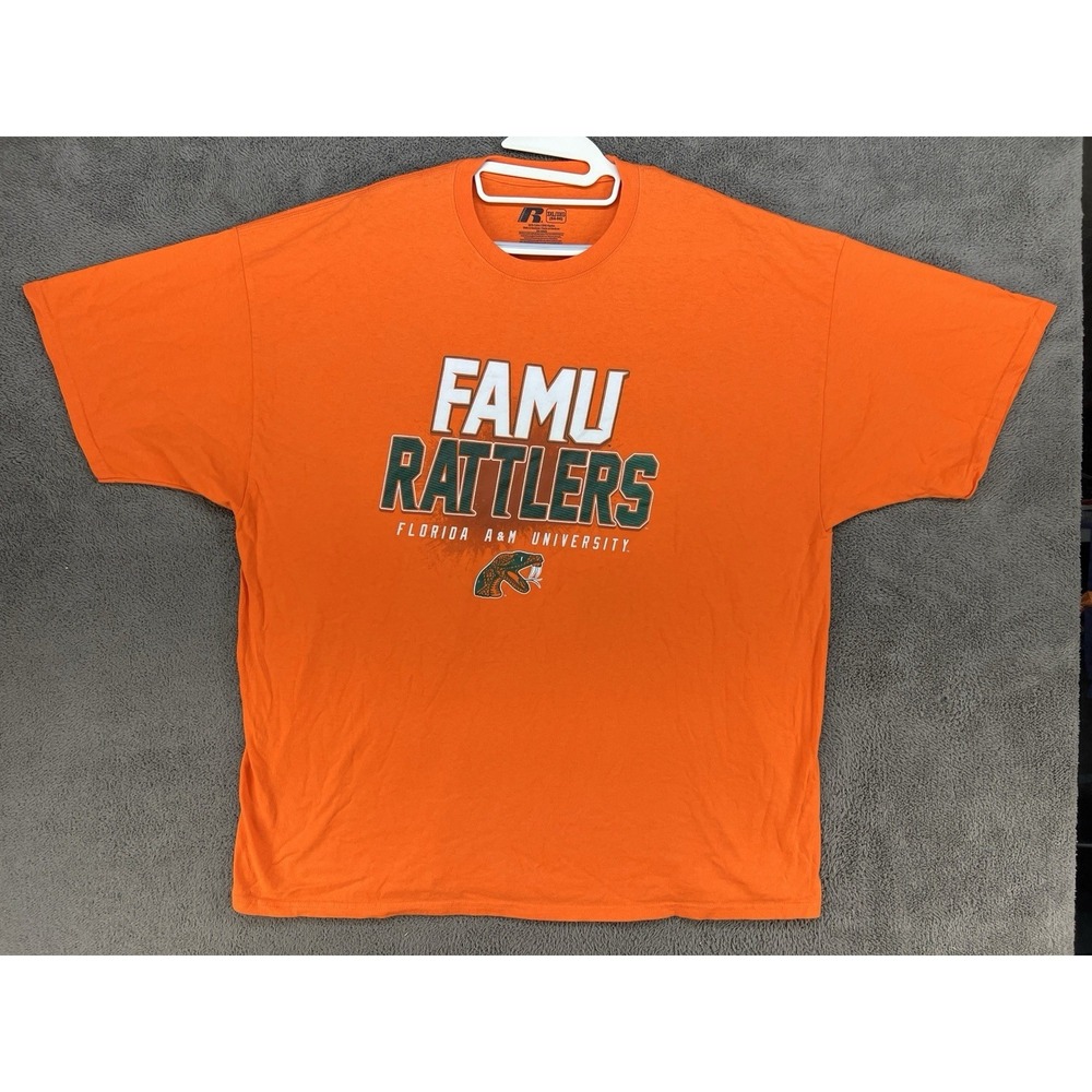Florida A&M Rattlers FAMU Russell Shirt Sz 3XL College University